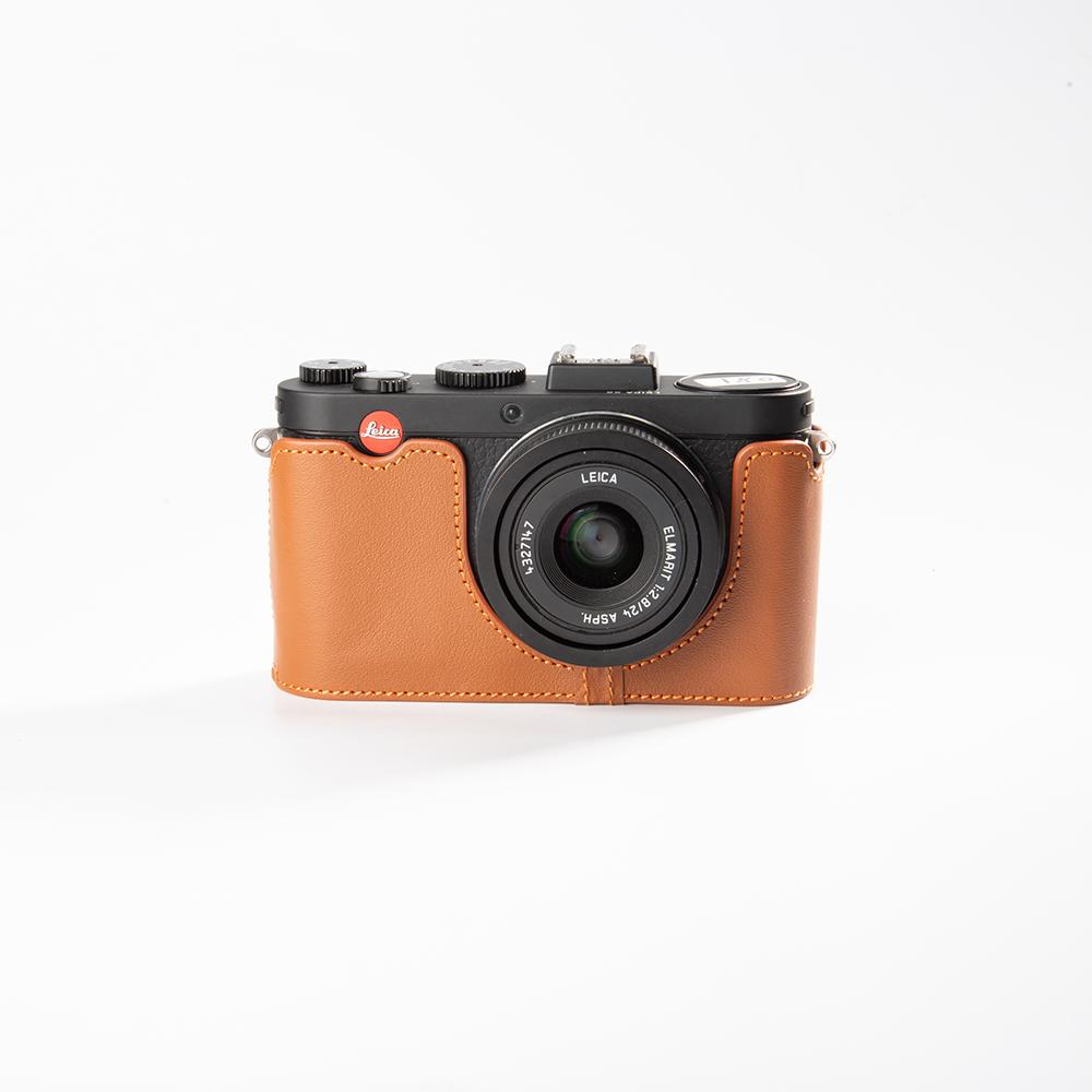 For Leica X1/X2/X-E(typ102) Case Camera Bag Handmade Genuine Real Leather Half Camera Case Cover Bag Photography Accessories