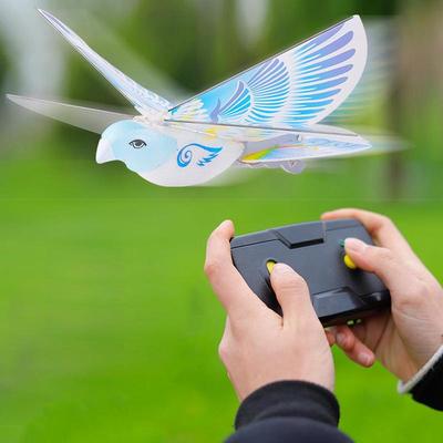 Flying Birds Electronic Mini RC Drone Toys Helicopter 360 Degree Flying RC Bird 2.4 GHz Remote Control E-Bird Toy for