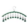 Multifunctional Stainless Steel Clothes Pegs for Baby Clothes, Socks, and Underwear - Household Drying and Storage Rack