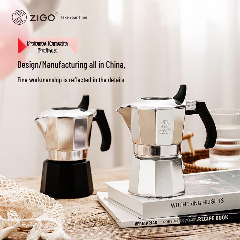 

Zigo Double Valve Moka Pot