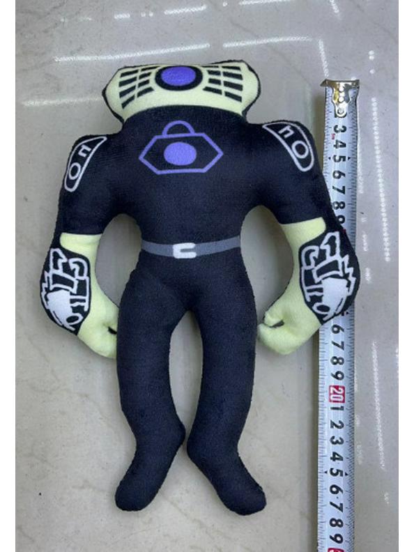 Skibidi Toilet Man Vs. Monitor Man Doll Plush Toy