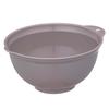 Iwasaki Kogyo Microwave Beige X X Made In Japan Bowl, Safe, Gray, 20.5cm (W) 22.3cm (D) 10.8cm (H), K-1322 BG,
