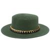 New French summer sun hat women's Panama straw hat fashion outdoor beach hat versatile breathable top hat