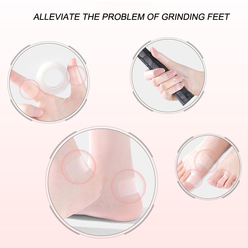 NO.8 1Pcs PE Invisible Transparent Heel Stickers Multi-functional High Heels Anti-wear Foots Heel Cushion Hand Foot Anti-wear Stick