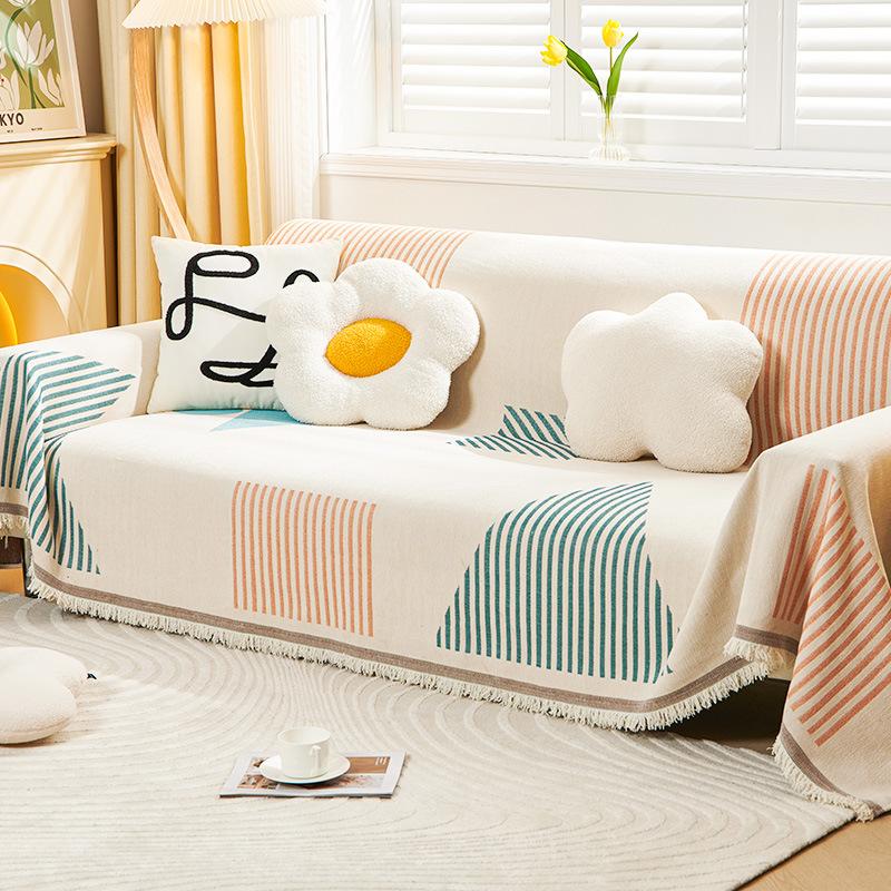 Sofa Cover Towel, Four-season Universal Anti-skiing, Nier, Anti-cat Scratch, Sofa Cover, Cloth Cover, Full Cover