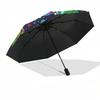 1pc Space Adventure for Umbrella with Plastic Handle,Suitable for All Seasons Home Travel Outdoor UmbrellaDD1659