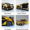 1:32 300SL R8 V10 Cars Alloy Diecast Toys Models Doors Opened Miniature Vehicles Wheel Pull Back Vintage Car Toddler Kids Gifts
