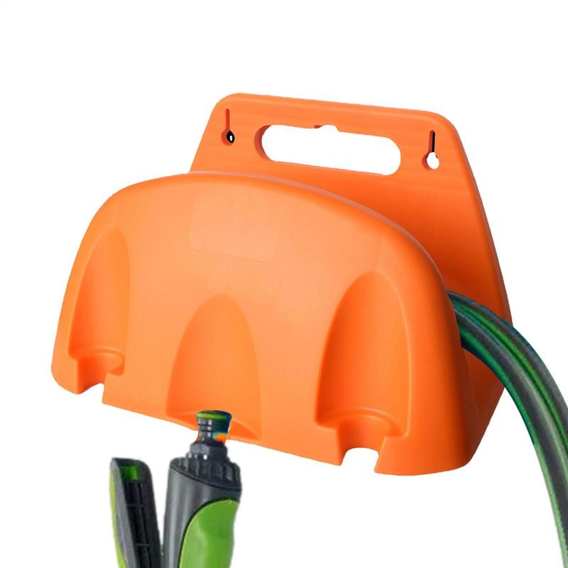 Garden Hose Holder Wall Mounted Durable Hose Hooks Hose Rack Heavy Duty Water Hose Holders for Outside Hose Storage Reel Durable