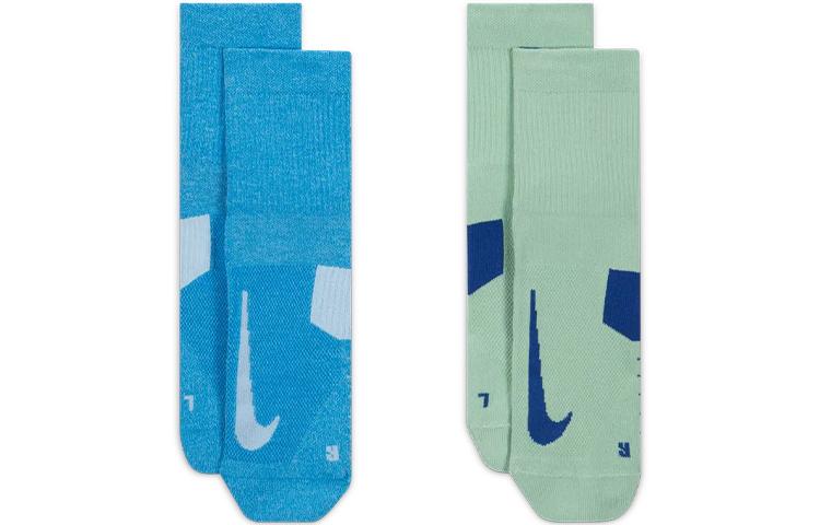 Nike Knee High Socks Unisex 1 Set 2 Pack SX7556-928 M