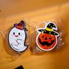 50Pcs Halloween Candy Package Card Ghost Pumpkin Lollipop Holder Cards Kids Halloween Party Home Diy Decor Supplies