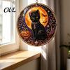 Cute Animal Decoration Black Cat Diamond Art Kits for Adults Beginners, DIY Material Package, Healing Craft Hobby Painting Set Home Wall Decor