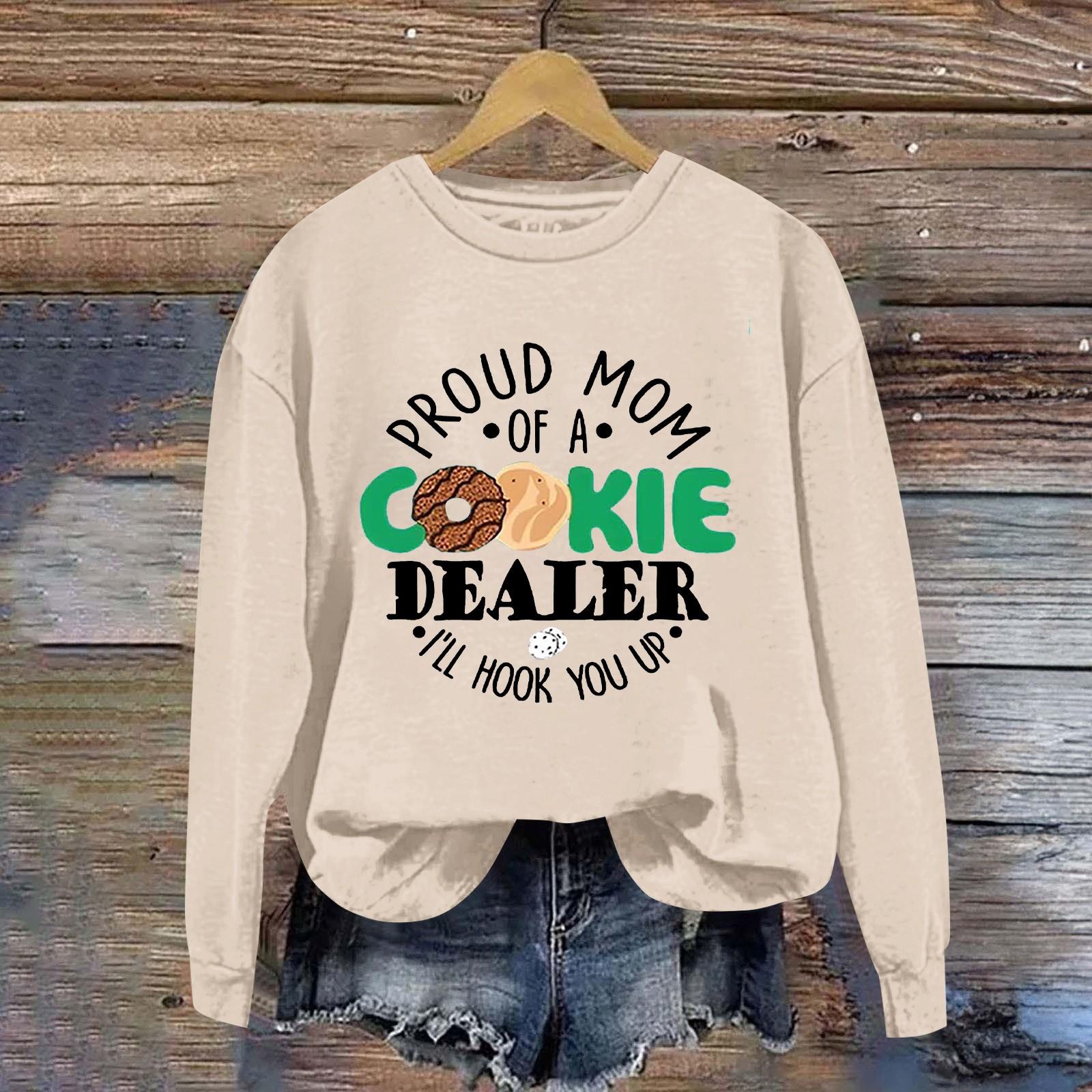 

Женская мода с круглым вырезом и длинными рукавами, гордая мама, женские толстовки, подходящая одежда, юниорская толстовка с капюшоном и графическим принтом, спортивный костюм S