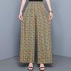 Sommer-Hosen mit weitem Bein für Damen Vintage Kleidung Übergröße Locker Lässig High Waist Hosen