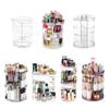 Elegant Makeup Storage Rack 360 Rotating Organizer with Multiple Layers for Cosmetics Beauty Products Display Stand