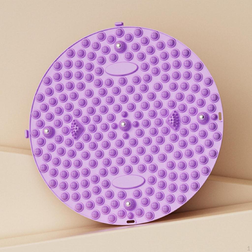 Foot Massage Pad for Standing, 21.65inch Diameter, Pressure Board Office And Home