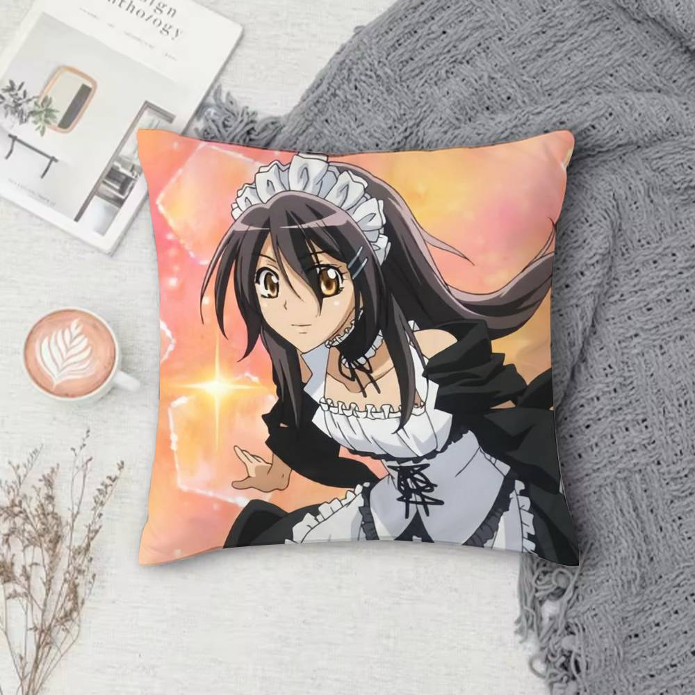 M-Maid Sama Double-Sided Printed Square Decorative Cushion Cover For Sofa Living Room Home Decor