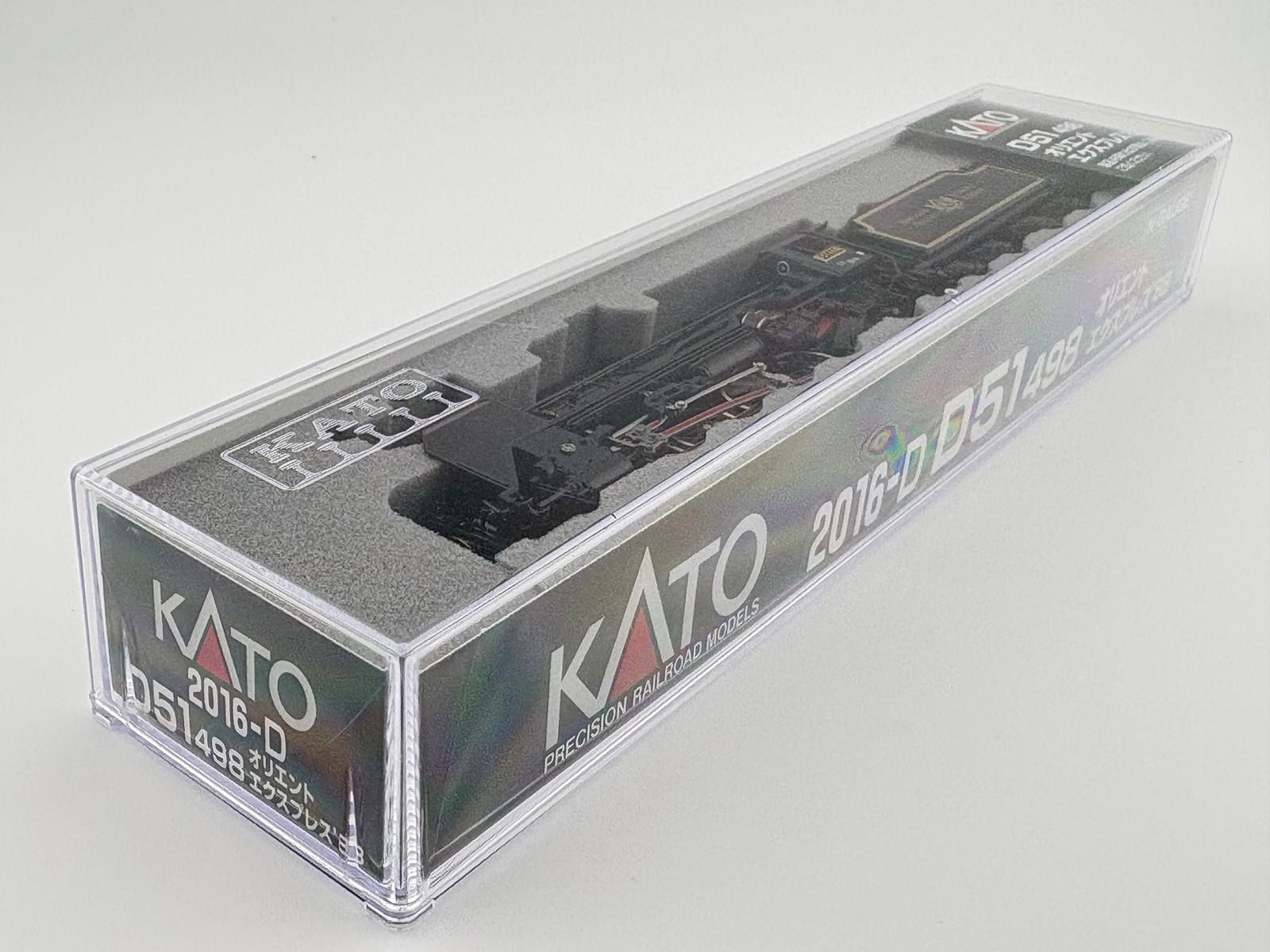 KATO 2016-D D51 498 Orient Express 88 Steam Locomotive N Scale