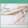 Chain Womens Metal Waist Chain With Round Buckle Versatile Belt For Daily