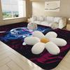 Japanese Oni Hannya Samurai Long Rugs Kids Room Bedroom Decoration Balcony Anti-Slip Doormat Living Room Alfombra