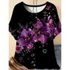 3D Printed Summer Women's T-shirts Are Fashionable, Breathable and Versatile