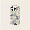 Custodia per Telefono con Stampa di Conchiglia Blu, Corallo e Stella Marina, Adatta per Telefoni Serie iPhone 17, 16, 15, Plus, Pro, Max - Ideale per Regalo