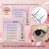 Glue-Free Natural Look Lower False Eyelashes - Self-Adhesive, Transparent Stem, Segmented Clusters