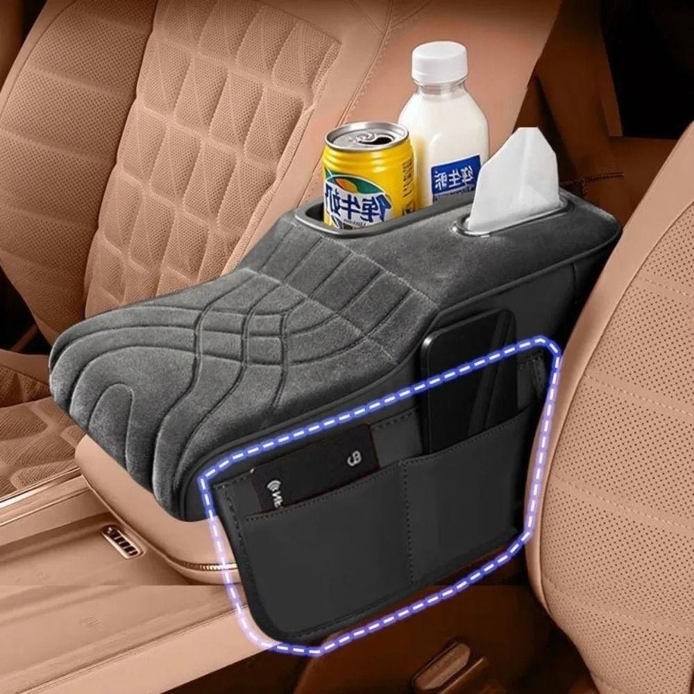 Tissue Box Center Console Armrest Cushion Armrest Height Increase Pad Interior Accessories