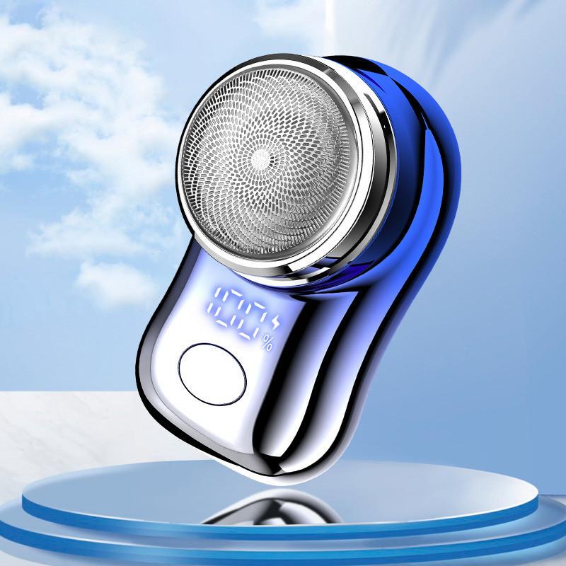 Battery Digital Display Shaver Electric Mini Portable Water Washing Shaver