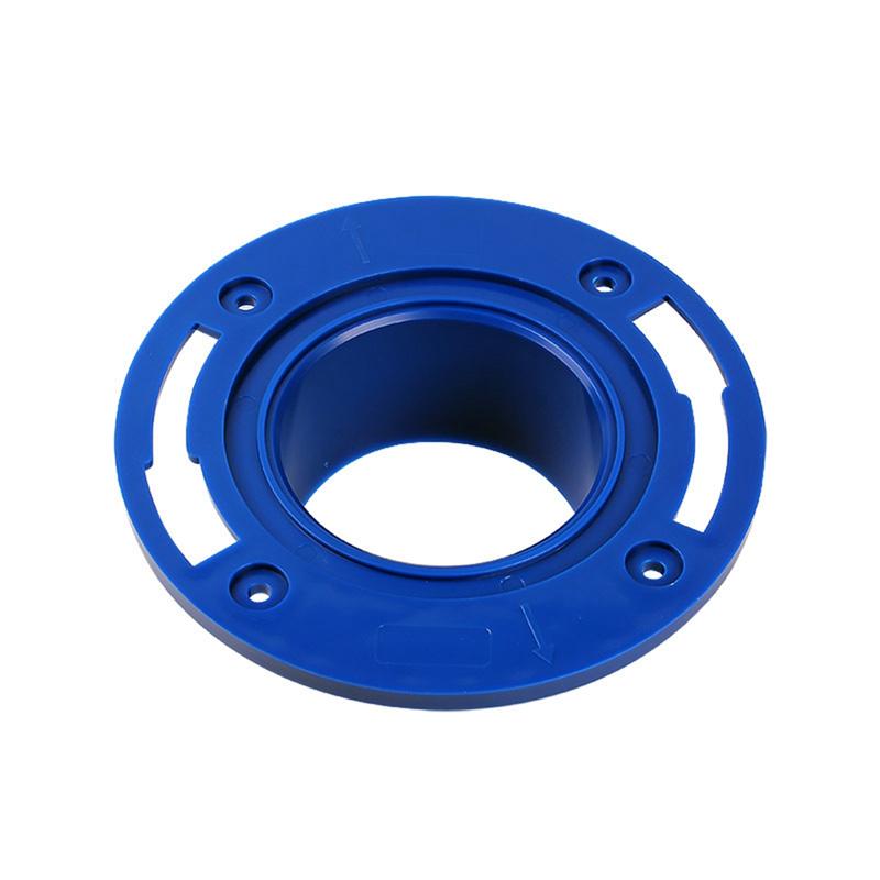 Toilet Flange With Wax Ring For Toilets Replacement Kit Includes Bolts PVC Toilet Flange Repair Kit , Fit Toilet Install-B61B