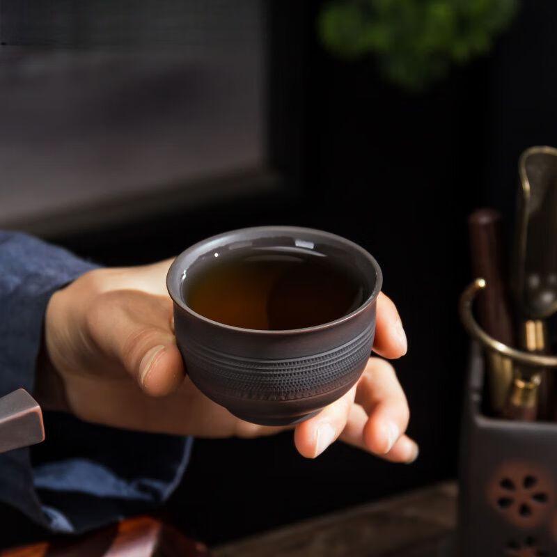 Qianyu Japanese Style Purple Clay Automatic Tea Set