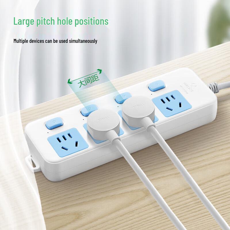 Gongniu New National Standard 4-Outlet Power Strip
