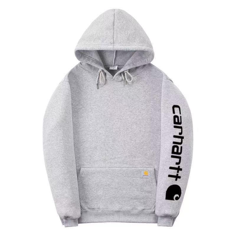 Unisex Trendová Mikina Carhartt S Plusovým Sametovým Svetrem pro Muže a Ženy
