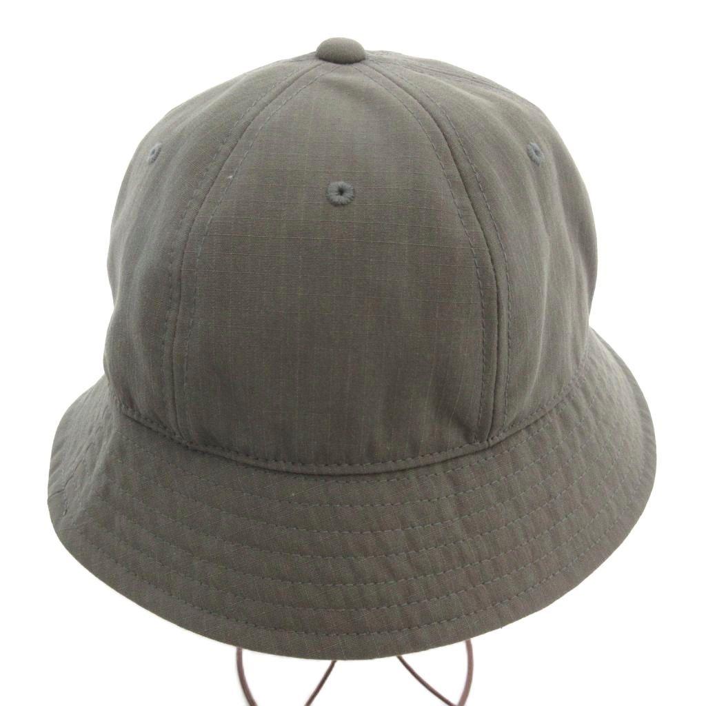 Used Snow Peak snow peak Good Condition TAKIBI Canvas Hat Bucket Hat Khaki Plain with ventilation holes AC-21AU101 /TQ GY62