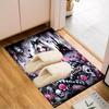 1PC Custom Name Gothic Alice In Wonderland Theme Floor Mat Ideal for Living Room, Game Rooms, Office, Bedroom,Floor Mat Playful Design