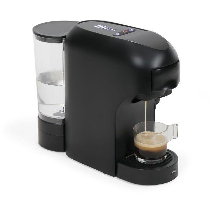 3-in-1 Mehrkapsel-Kaffeemaschine - LIVOO - DOD217N - 1400 W - 7 Kaffeestärken - Schwarz