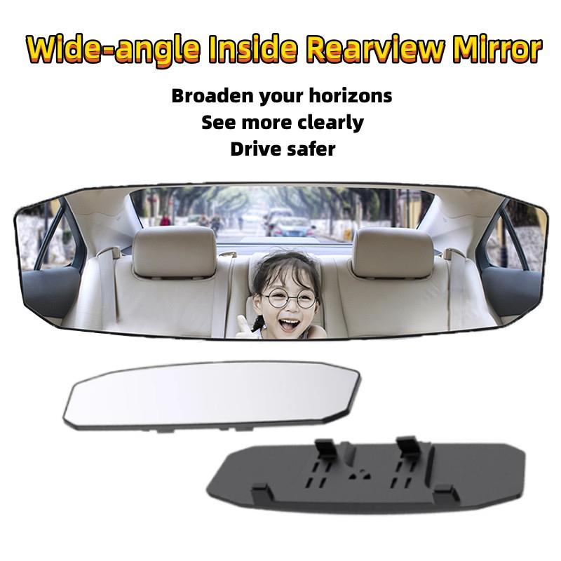 Car Baby Mirrors Rear View Mirror Wide Angle Panoramic Assisting Anti-glare Large Vision Interior Monitor Auto Universal Small