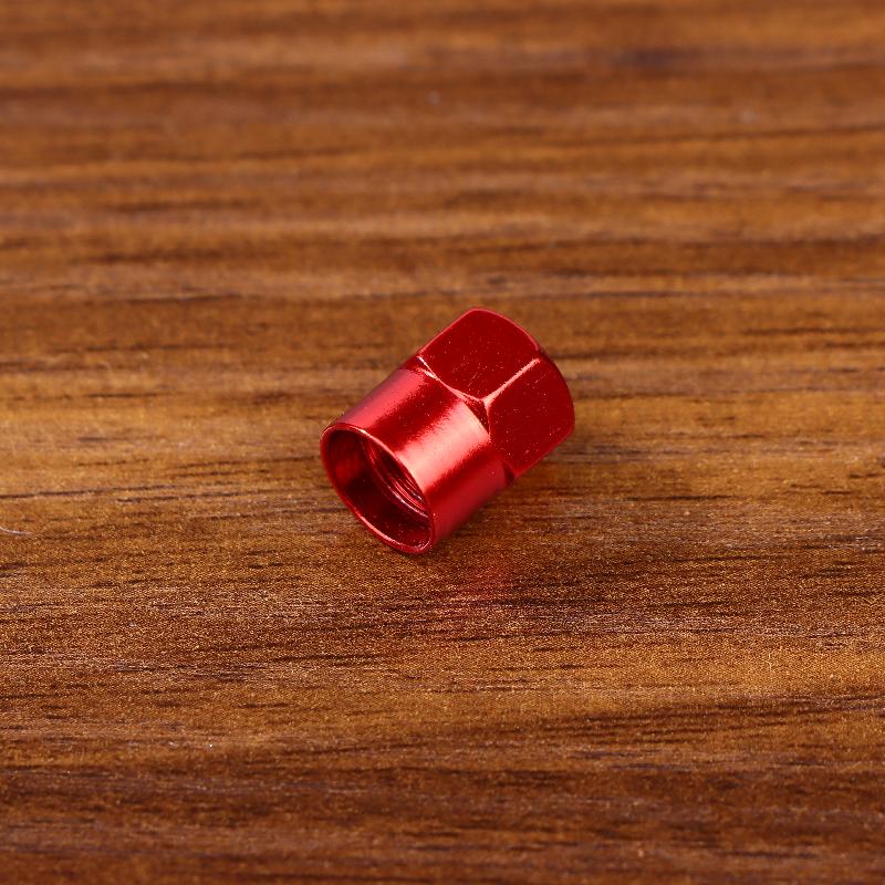 4Pcs Colorful Car Tires, Aluminum Alloy Colored Valve Caps, Sedan Dust Caps, Five Colored Spot Valve Caps