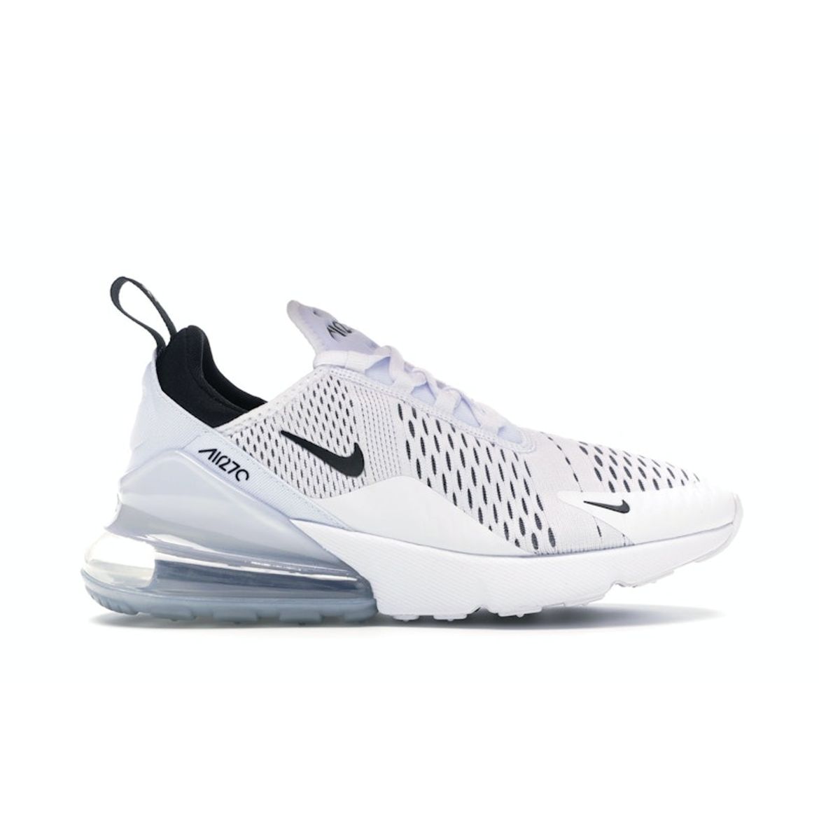 

Женские кроссовки Nike Air Max 270 белые черно-белые AH6789-100 36