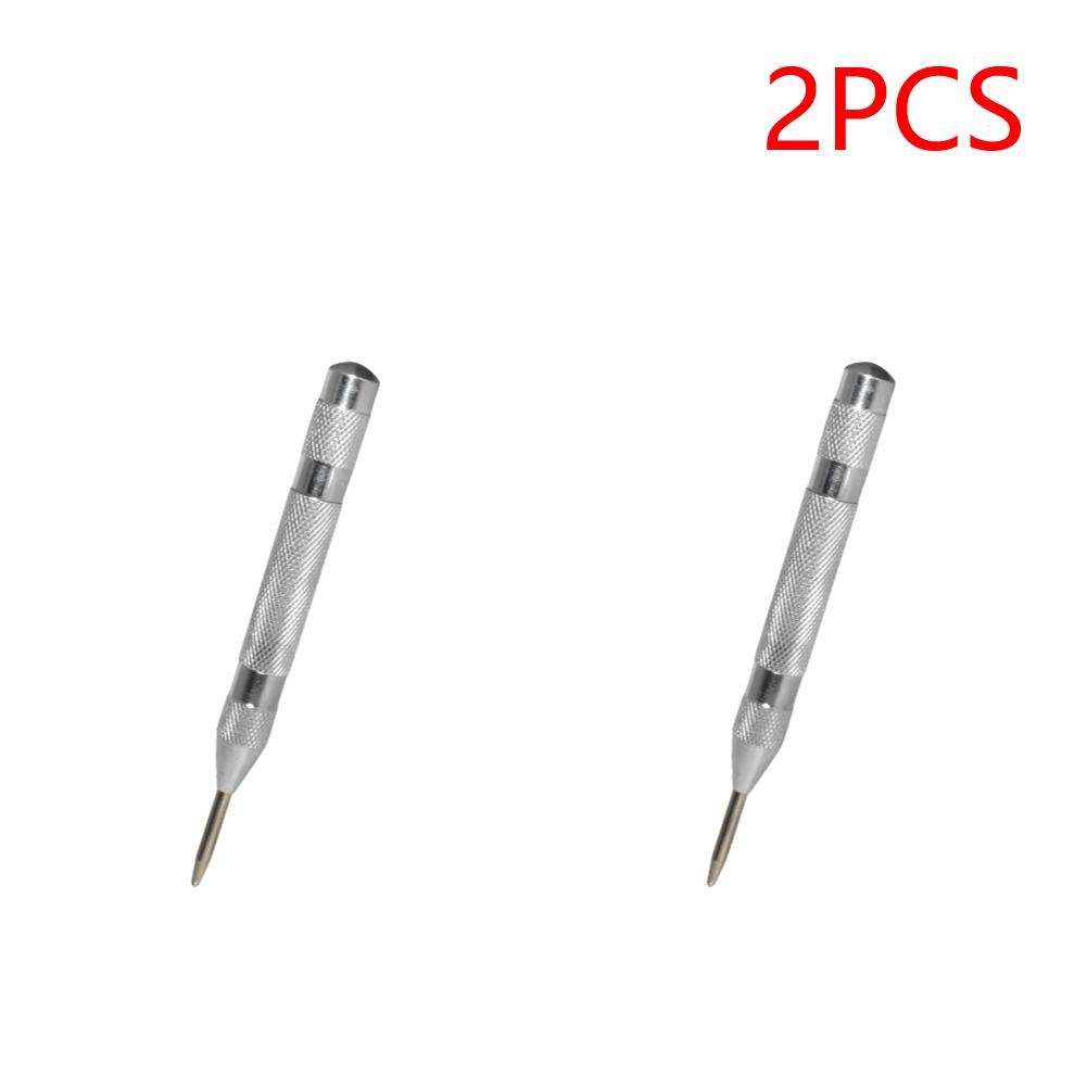 130mm Woodworking Center Punch Auto Center Puncher Hole Marker Spring Load Drill Locator Woodworking Tool