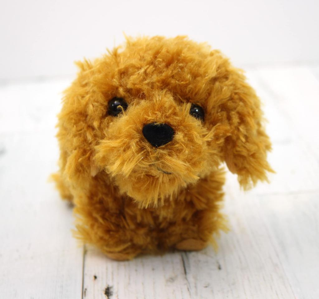 Take Off Plush Music Box Mate Toy Poodle
