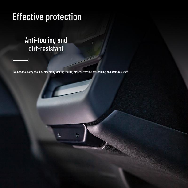 Tesla Model Y Rear Anti-Kick Pad with Highland3 Air Outlet Protection