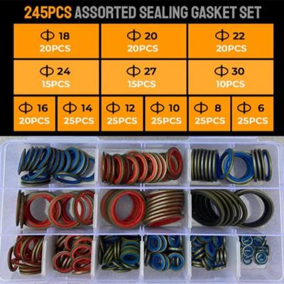 Betrouwbare Geassorteerde Afdichtingspakking Set Voor Huis- En Autoreparaties 100 stuks/245 stuks