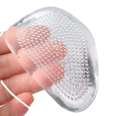 Heel Cushion Inserts And Metatarsal Pads For Women Silicone Shoe Pads Insoles For High Heels Casual Shoes , Blister Prevention