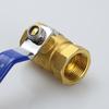 Thickened Brass Valve: 4 or 6 Point Copper Ball Valve with Female Thread for Water Pipes