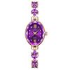 Montre à Quartz pour Femme – Luxe Abordable, Style de Niche, Tendance & Étanche, Avec des Accents Verts et un Bracelet