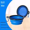 Portable TPE Folding Pet Bowl - Travel-Friendly Collapsible Water Dish for Dogs