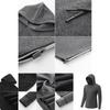 Soft And Breathable Men's Pullover Hoodie Featuring A Turtleneck Design And Moisture Wicking Fabric