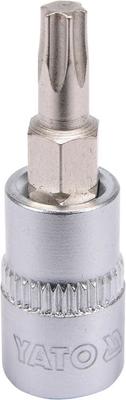 TORX KEY 1/4"""" T25 L37MM / YT-04305 / YATO