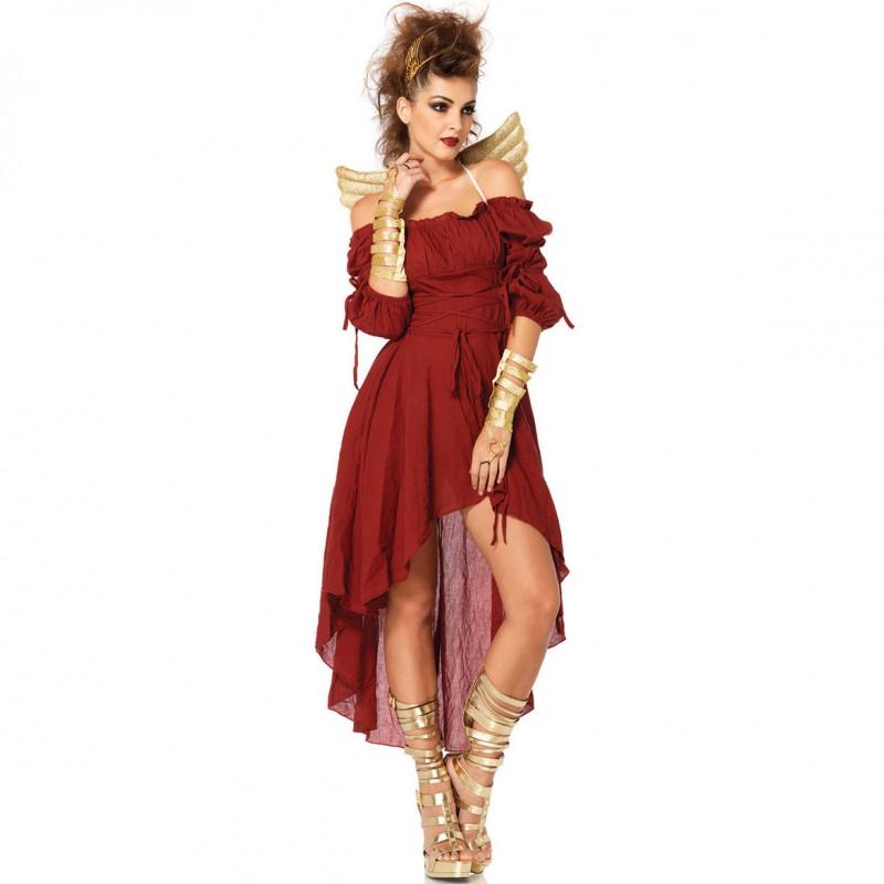 S-XXL Vintage Greek Goddess Disco Dress Stage Performance Costume Women