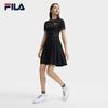 FILA Pompidou Centre Series Women's Knitted Short Sleeve Dress